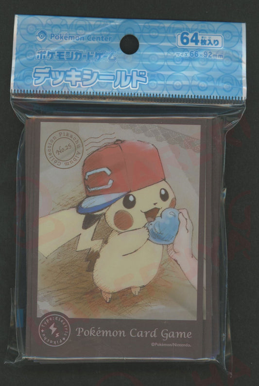 デッキシールド ぼうしをかぶったピカチュウ アローラ