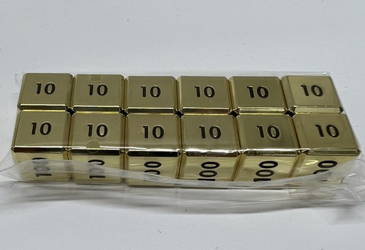 金属製ダメカンサイコロ 25th ANNIVERSARY GOLDEN BOX