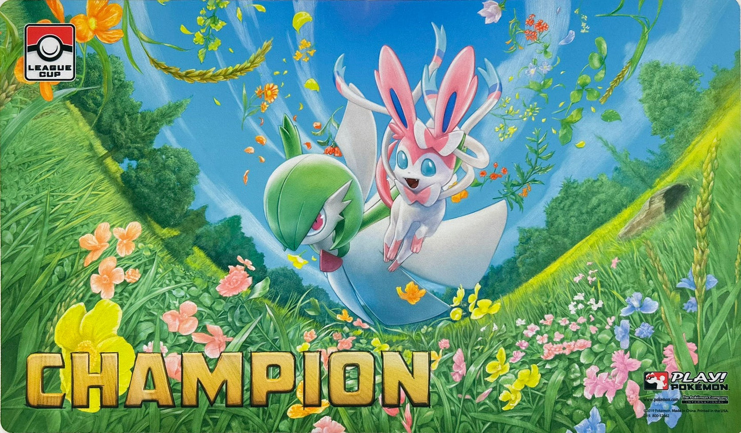 プレイマット League Cup 2019 サーナイト&ニンフィア CHAMPION