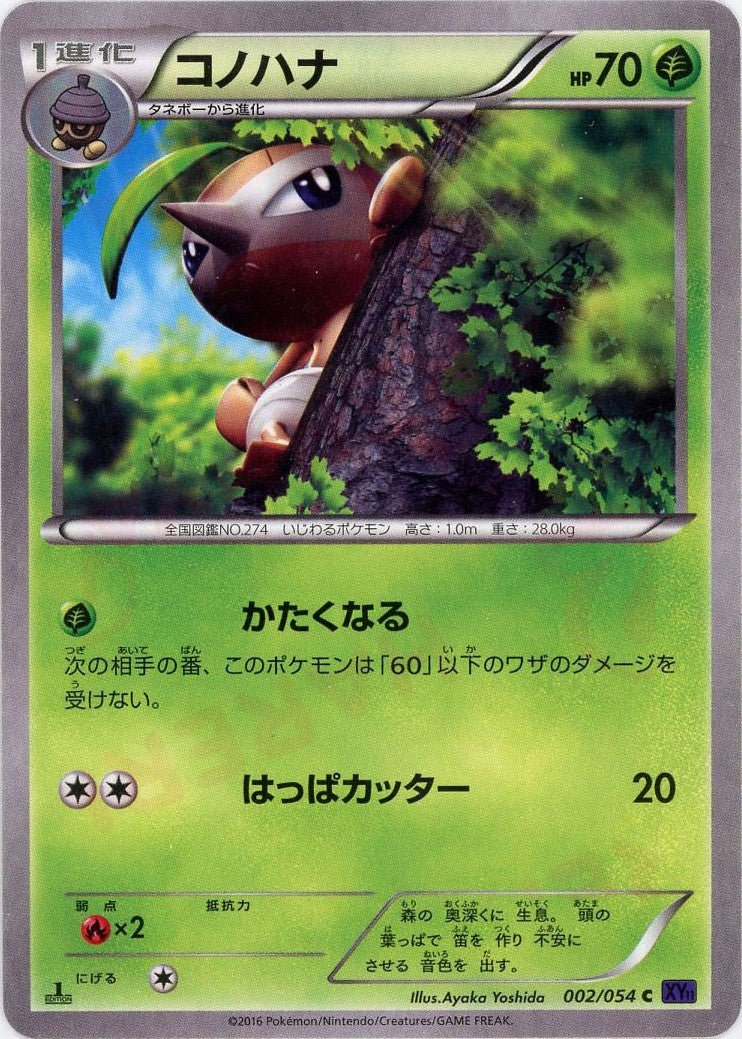 コノハナ(C){草}〈002/054〉[XY11-p] ｜ポケカ販売‧買取｜ 晴れる屋2