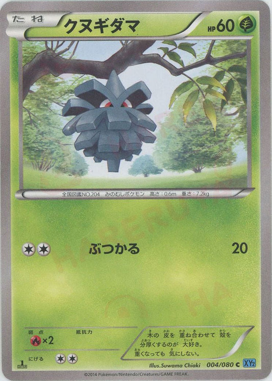 クヌギダマ(C){草}〈004/080〉[XY2] ｜ポケカ販売‧買取｜ 晴れる屋2