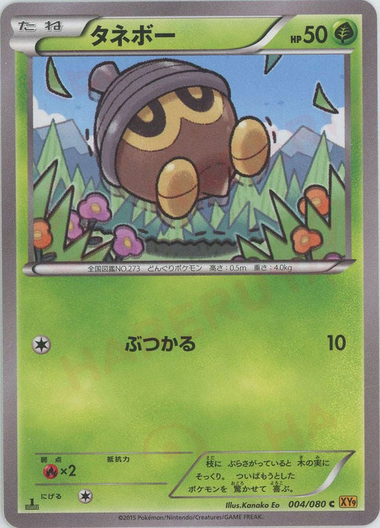 タネボー(C){草}〈004/080〉[XY9] ｜ポケカ販売‧買取｜ 晴れる屋2