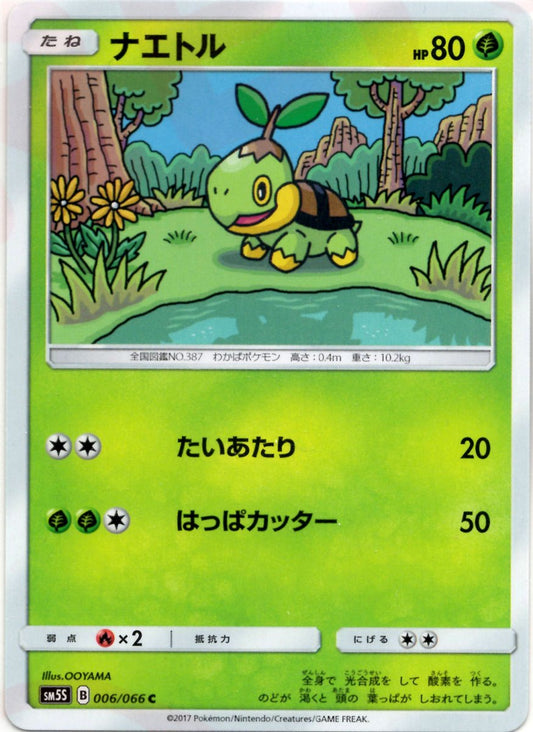 ナエトル(C){草}〈006/066〉[SM5S] ｜ポケカ販売‧買取｜ 晴れる屋2