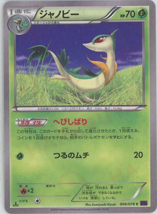 ジャノビー(C){草}〈006/078〉[XY10] ｜ポケカ販売‧買取｜ 晴れる屋2