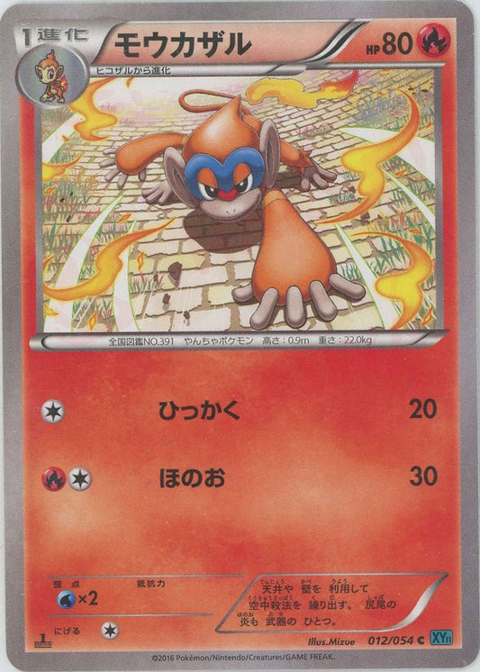 モウカザル(C){炎}〈012/054〉[XY11-l] ｜ポケカ販売‧買取｜ 晴れる屋2