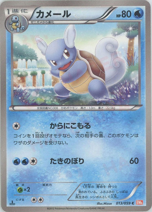 カメール(C){水}〈013/059〉[BW6-r] ｜ポケカ販売‧買取｜ 晴れる屋2