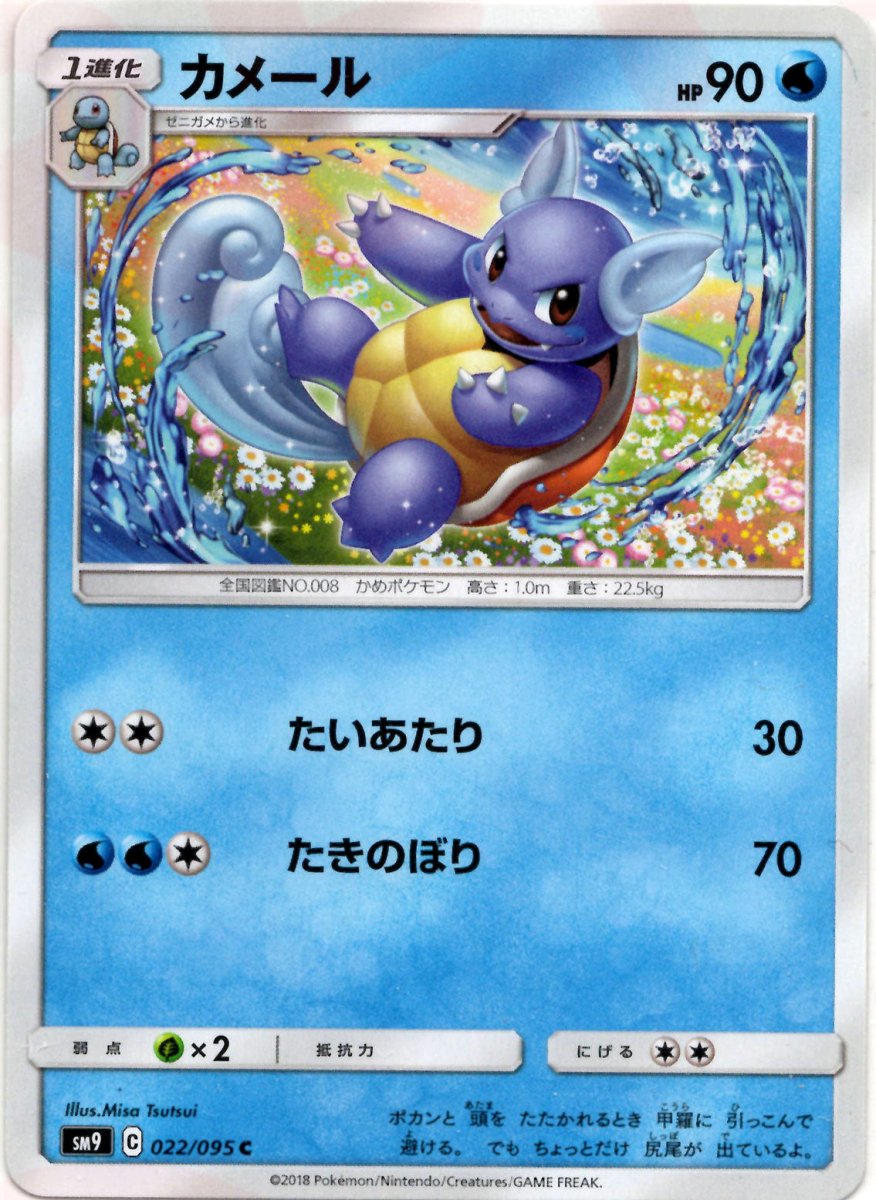 カメール(C){水}〈022/095〉[SM9] ｜ポケカ販売‧買取｜ 晴れる屋2