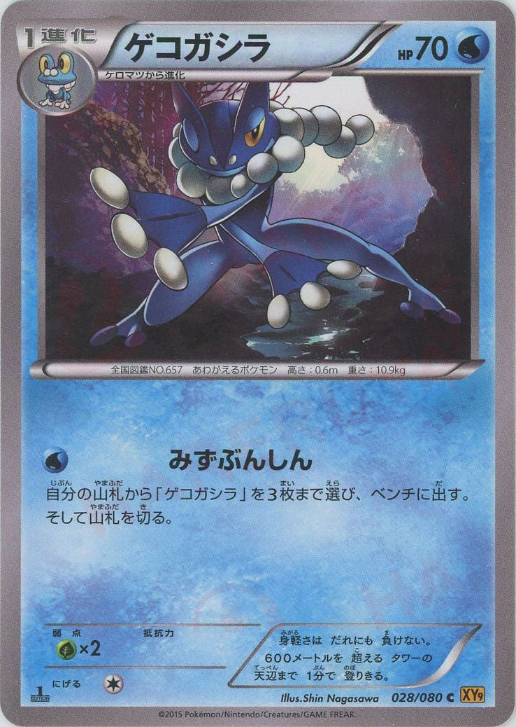 ゲコガシラ(C){水}〈028/080〉[XY9] ｜ポケカ販売‧買取｜ 晴れる屋2