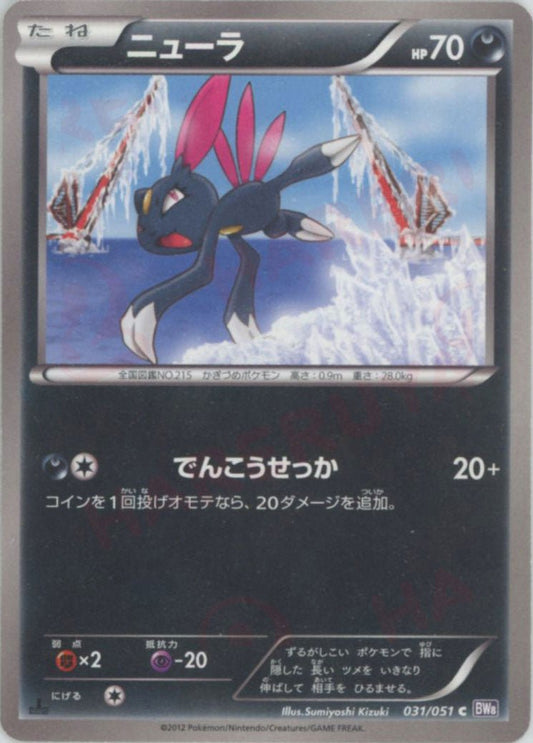 ニューラ(C){悪}〈031/051〉[BW8-p] ｜ポケカ販売‧買取｜ 晴れる屋2