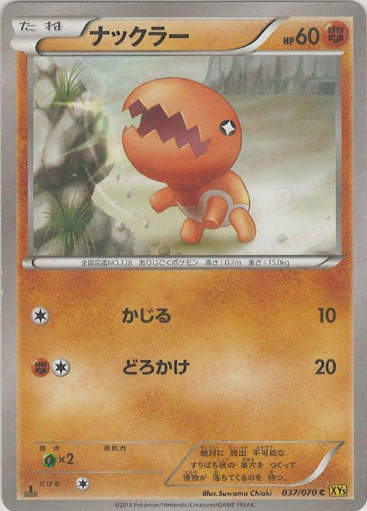 ナックラー(C){闘}〈037/070〉[XY5-y] ｜ポケカ販売‧買取｜ 晴れる屋2