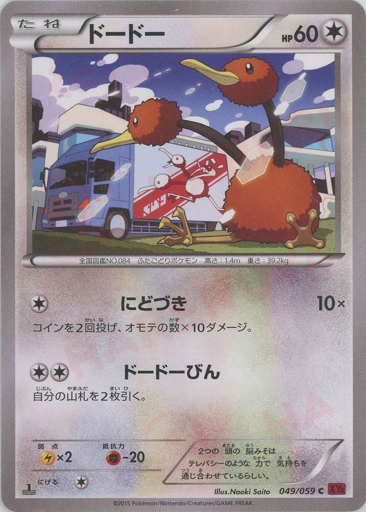 ドードー(C){無}〈049/059〉[XY8-r] ｜ポケカ販売‧買取｜ 晴れる屋2