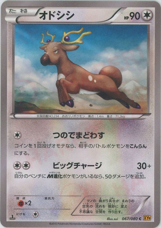 オドシシ(C){無}〈067/080〉[XY9] ｜ポケカ販売‧買取｜ 晴れる屋2