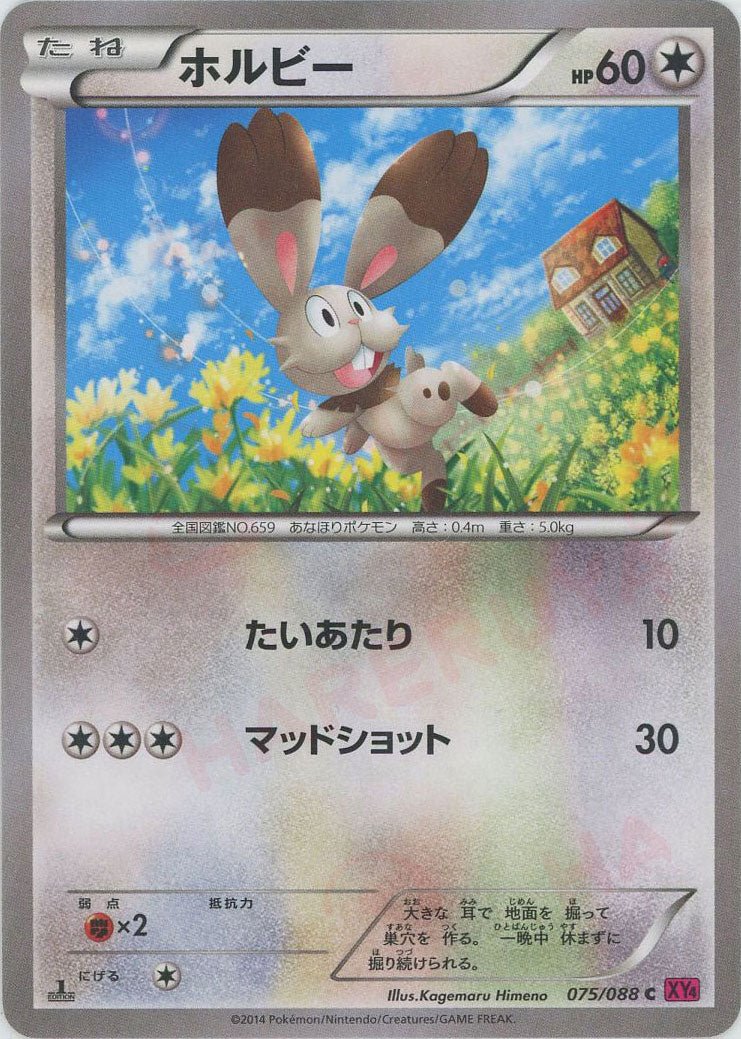 ホルビー(C){無}〈075/088〉[XY4] ｜ポケカ販売‧買取｜ 晴れる屋2