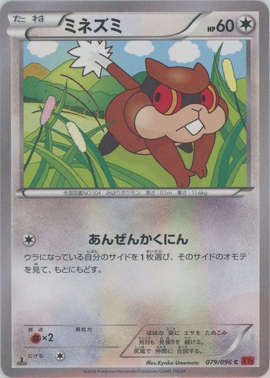 ミネズミ(C){無}〈079/096〉[XY3] ｜ポケカ販売‧買取｜ 晴れる屋2