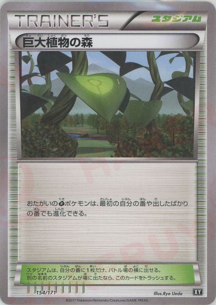 巨大植物の森(CP){グッズ}〈154/171〉[XY/171] - 晴れる屋2