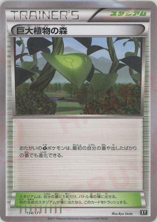 巨大植物の森(CP){グッズ}〈154/171〉[XY/171] - 晴れる屋2