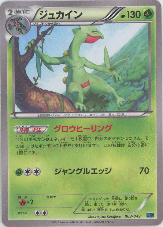 ジュカイン(D){草}〈003/049〉[MMB-b] ｜ポケカ販売‧買取｜ 晴れる屋2