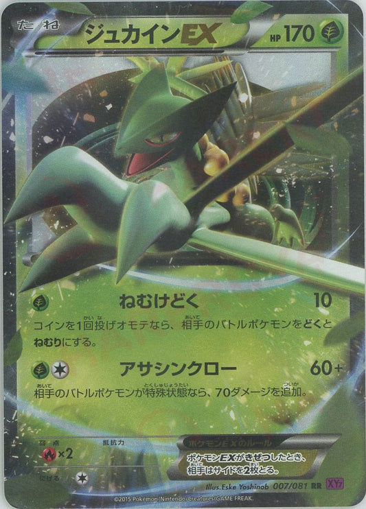 ジュカインEX(RR){草}〈007/081〉[XY7] ｜ポケカ販売‧買取｜ 晴れる屋2