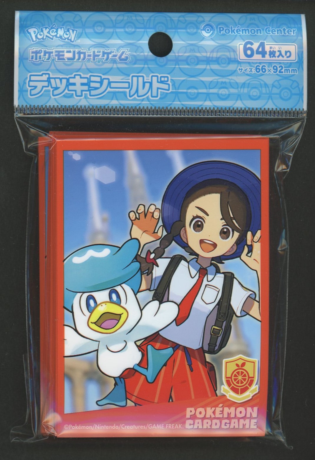 デッキシールド POKEMON TRAINERS アオイ&クワッス