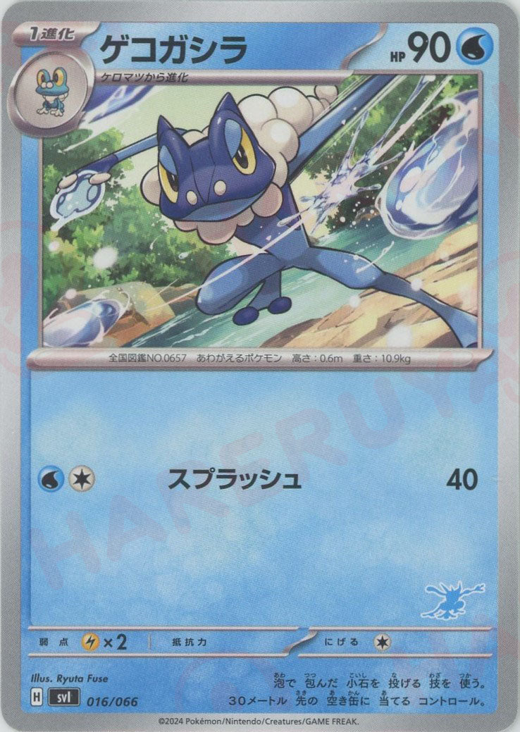 バトルアカデミー「ゲッコウガex」 – 晴れる屋2