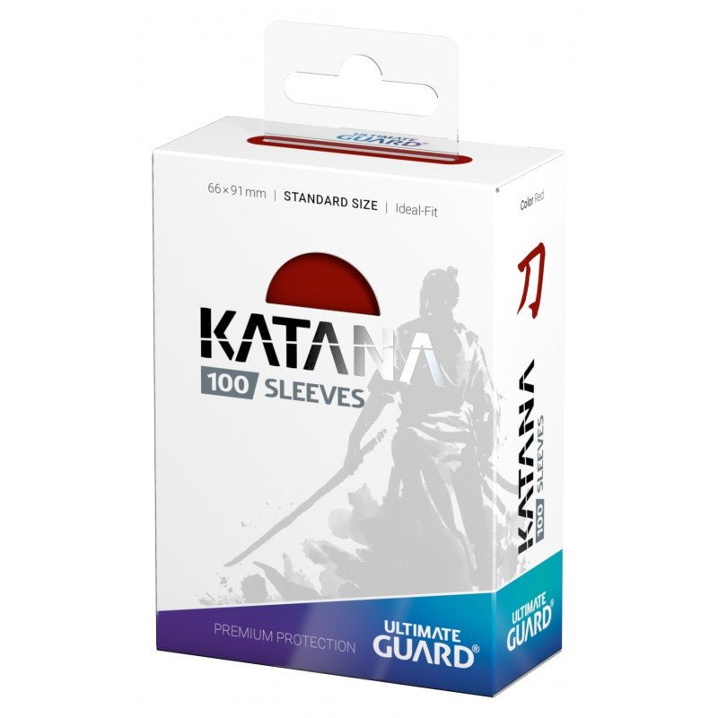 アルティメットガード社 スタンダードサイズ KATANA スリーブ (赤) 100枚入り :UGD010109 - 晴れる屋2