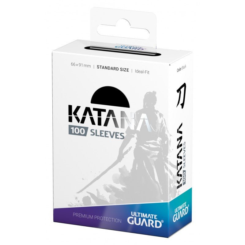 アルティメットガード社 スタンダードサイズ KATANA スリーブ (黒) 100枚入り :UGD010112 - 晴れる屋2