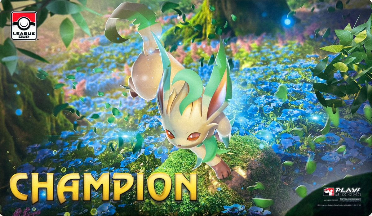 プレイマット League Cup 2019 リーフィア CHAMPION - 晴れる屋2