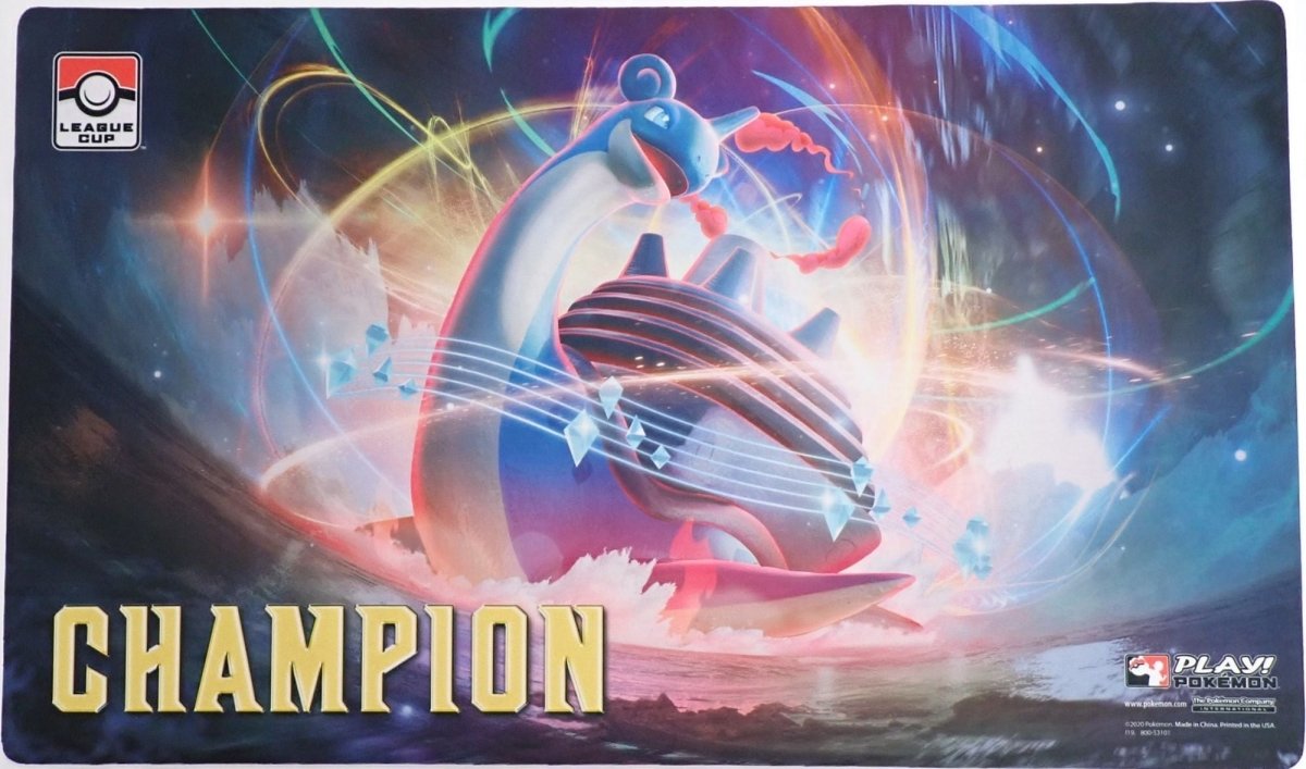 プレイマット League Cup 2020 ラプラスVMAX CHAMPION - 晴れる屋2