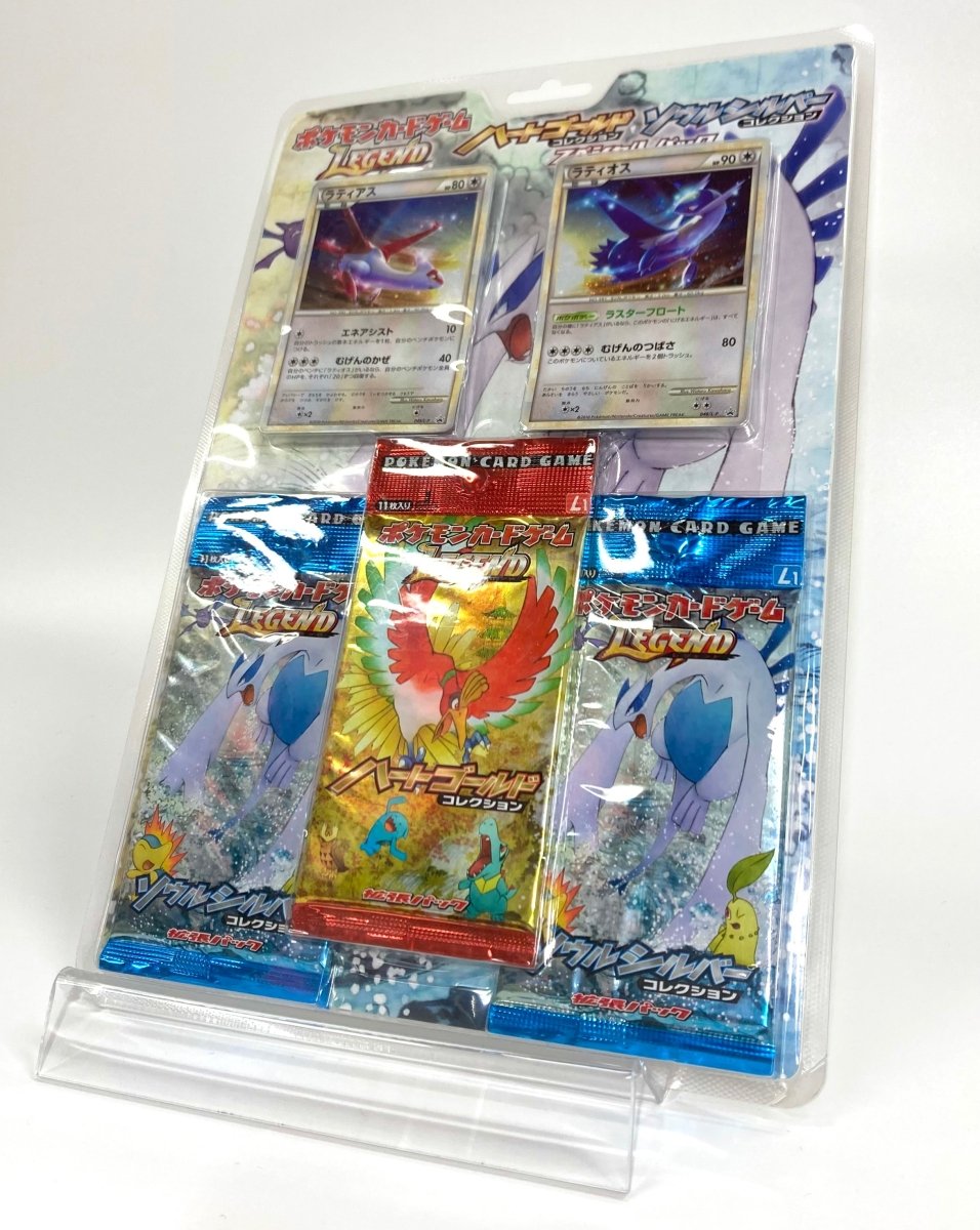 ポケモンカード　レジェンド　ハートゴールド　スペシャルパック　台紙のみ LEGEND】拡張パック「ハートゴールドコレクション・ソウルシルバー