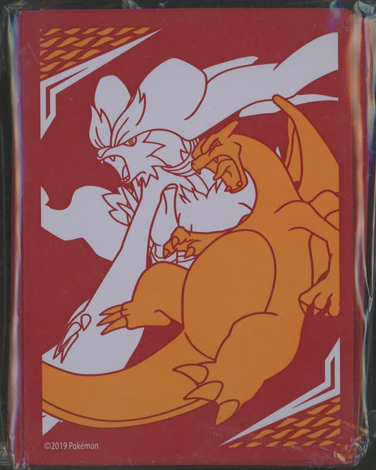 デッキシールド 海外 レシラム&リザードン