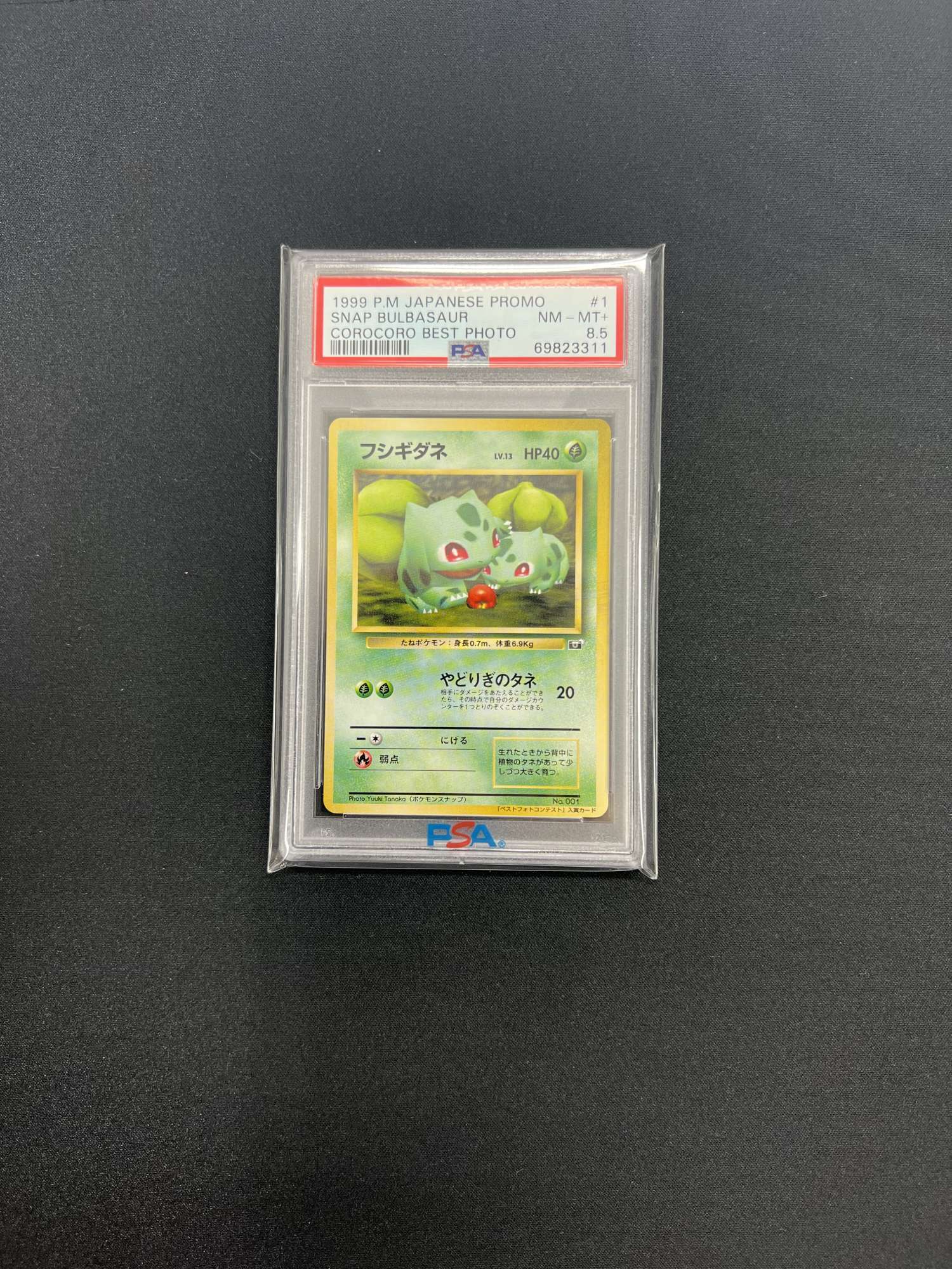 PSA8.5】フシギダネ:コロコロスナップ(PROMO){草}〈-〉[PMCG-P]#516