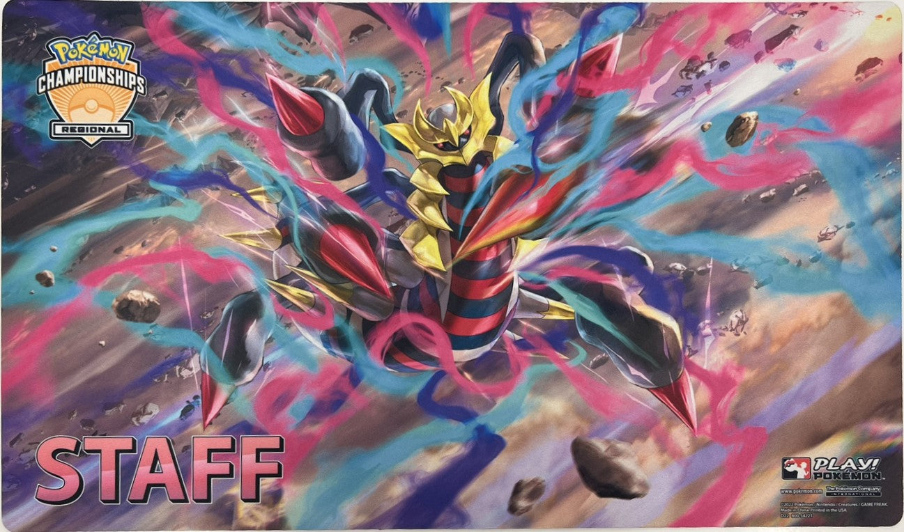 プレイマット Regional Championships 2022 ギラティナ STAFF
