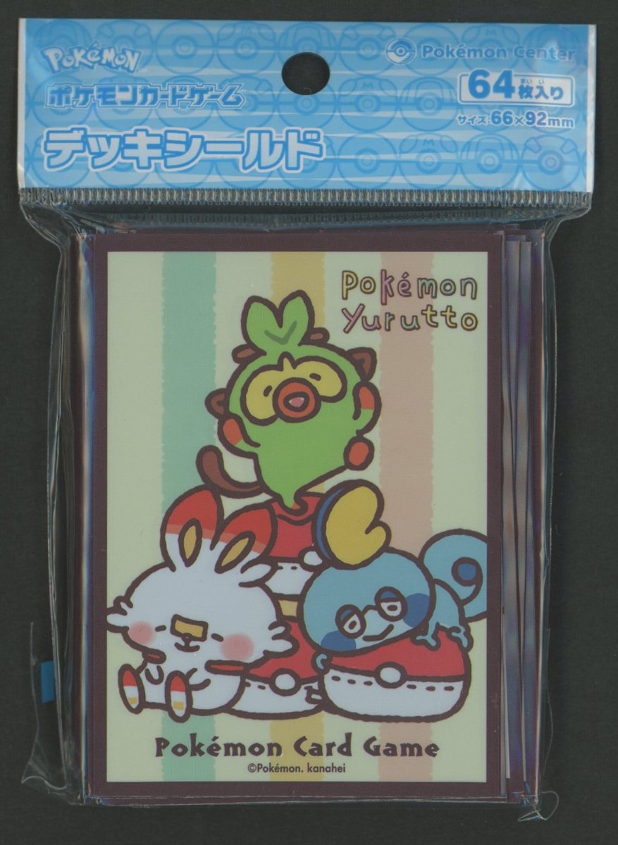 デッキシールド Pokemon Yurutto クッションでまったり - 晴れる屋2