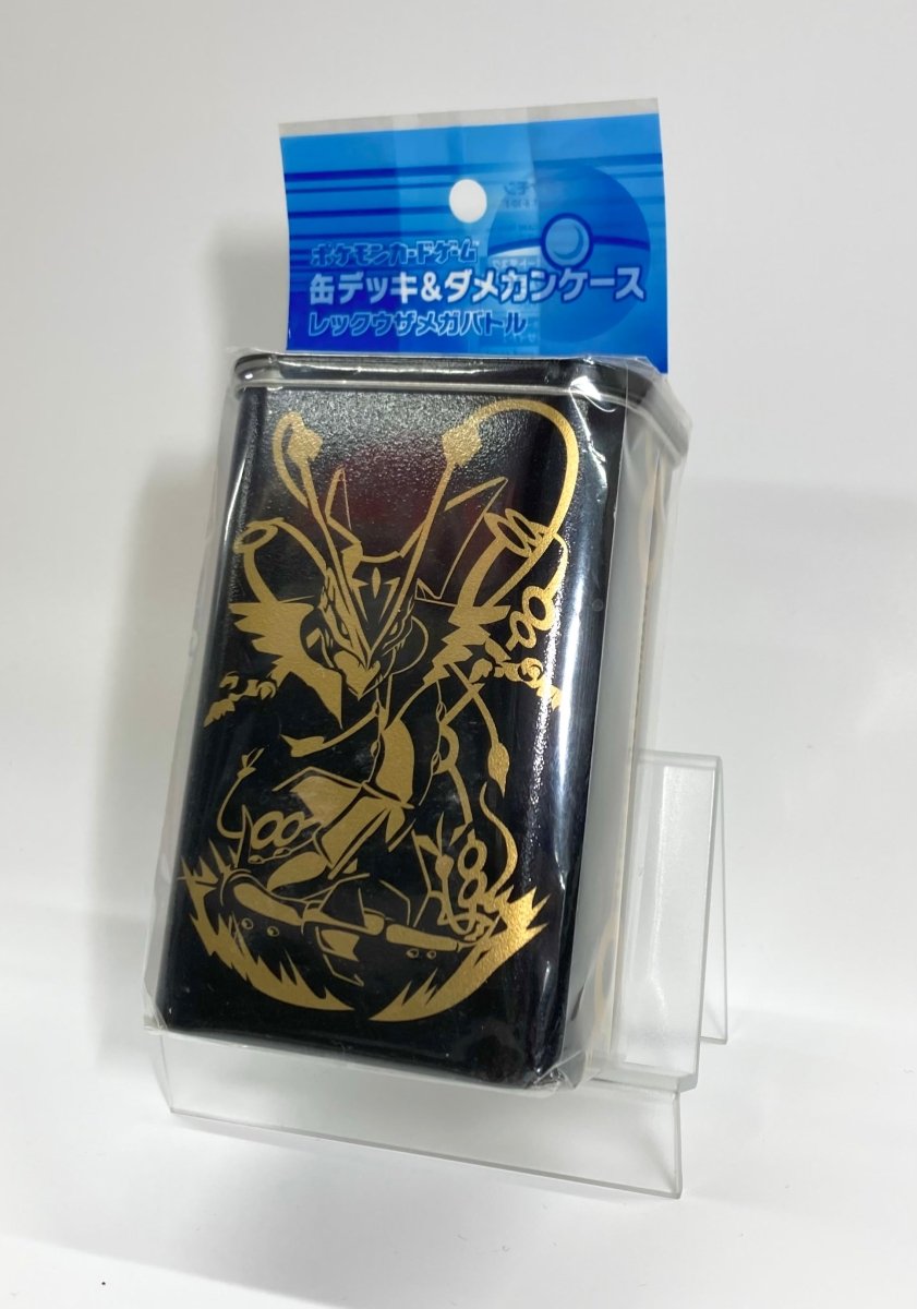 缶デッキ&ダメカンケース レックウザメガバトル - 晴れる屋2