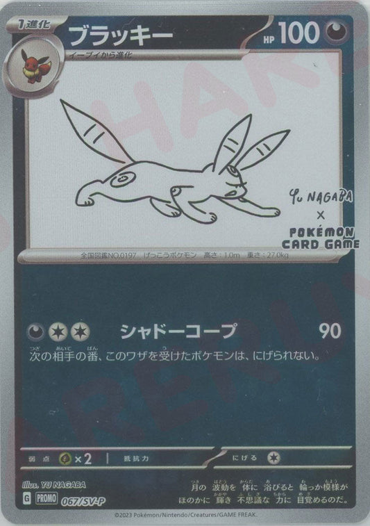 ブラッキー(PROMO){悪}〈067/SV-P〉[SV-P] ｜ポケカ販売‧買取｜ 晴れる屋2