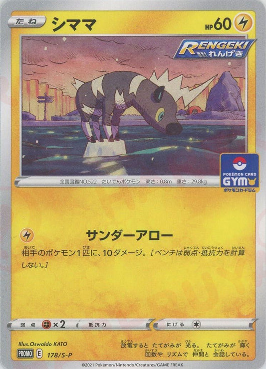 シママ(PROMO){雷}〈178/S-P〉[S-P] ｜ポケカ販売‧買取｜ 晴れる屋2
