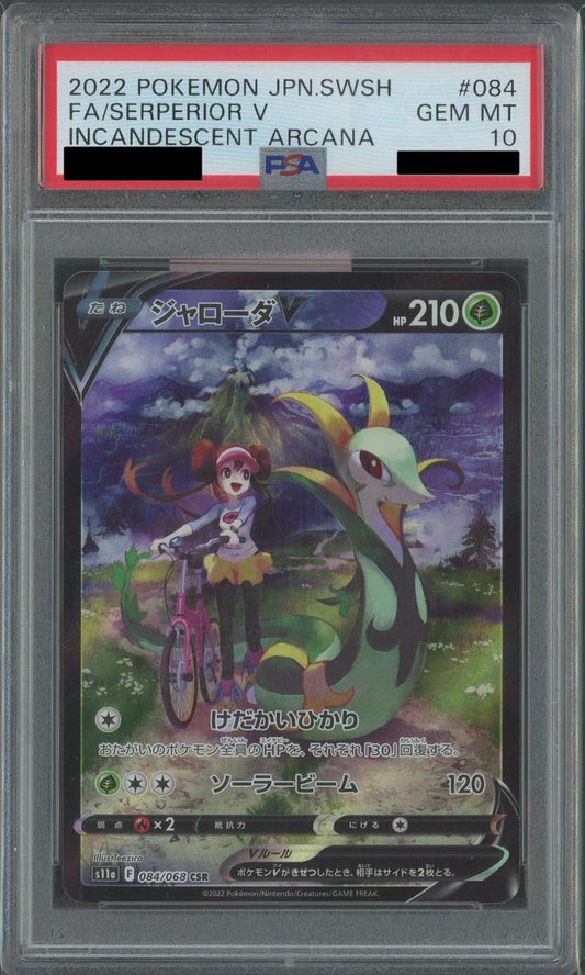 【PSA10】ジャローダV(CSR){草}〈084/068〉[S11a] - 晴れる屋2