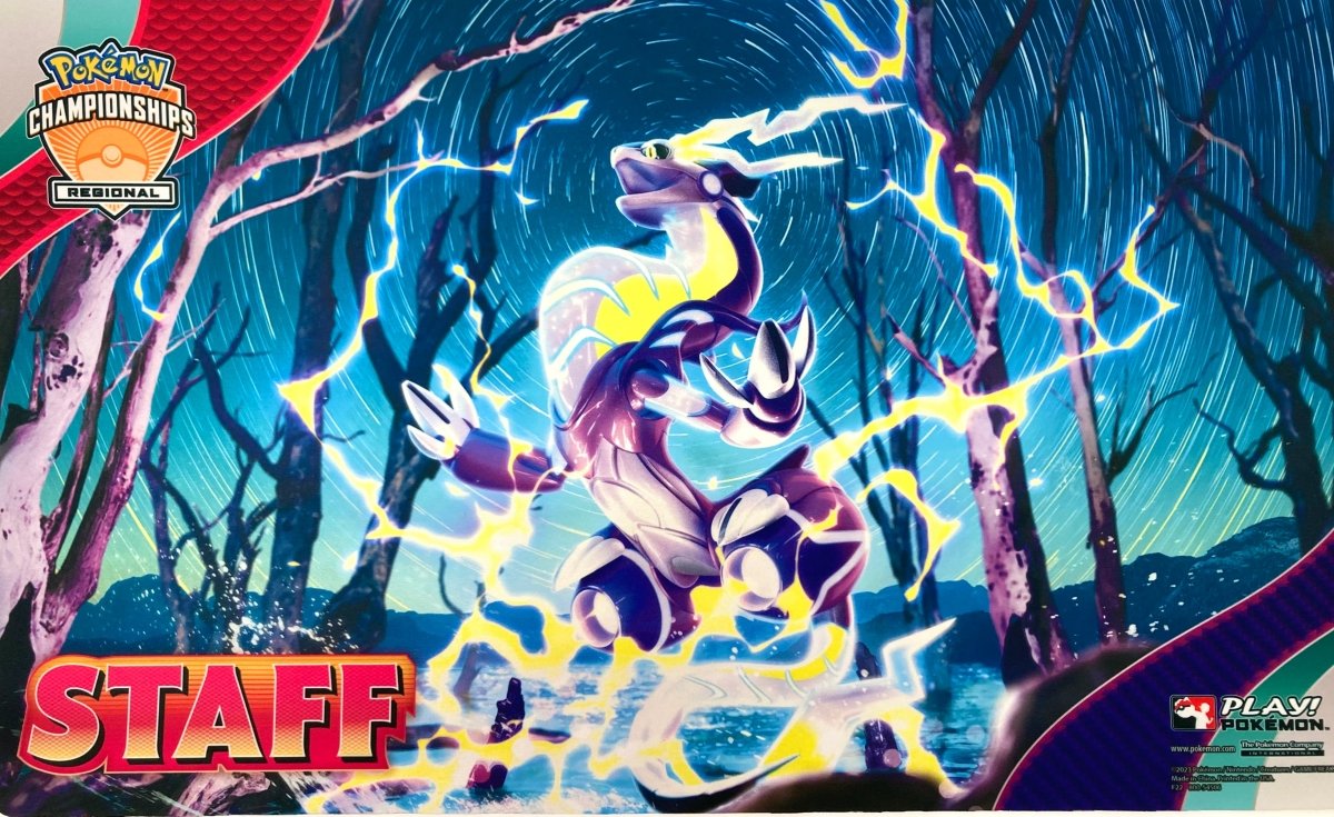 プレイマット Regional Championships 2023 ミライドン STAFF - 晴れる屋2