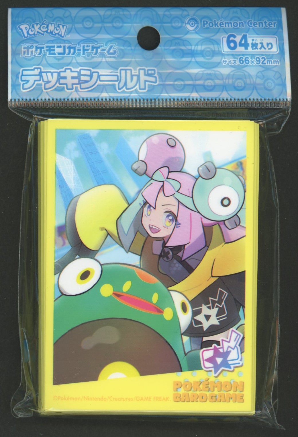 デッキシールド POKEMON TRAINERS ナンジャモ&ハラバリー