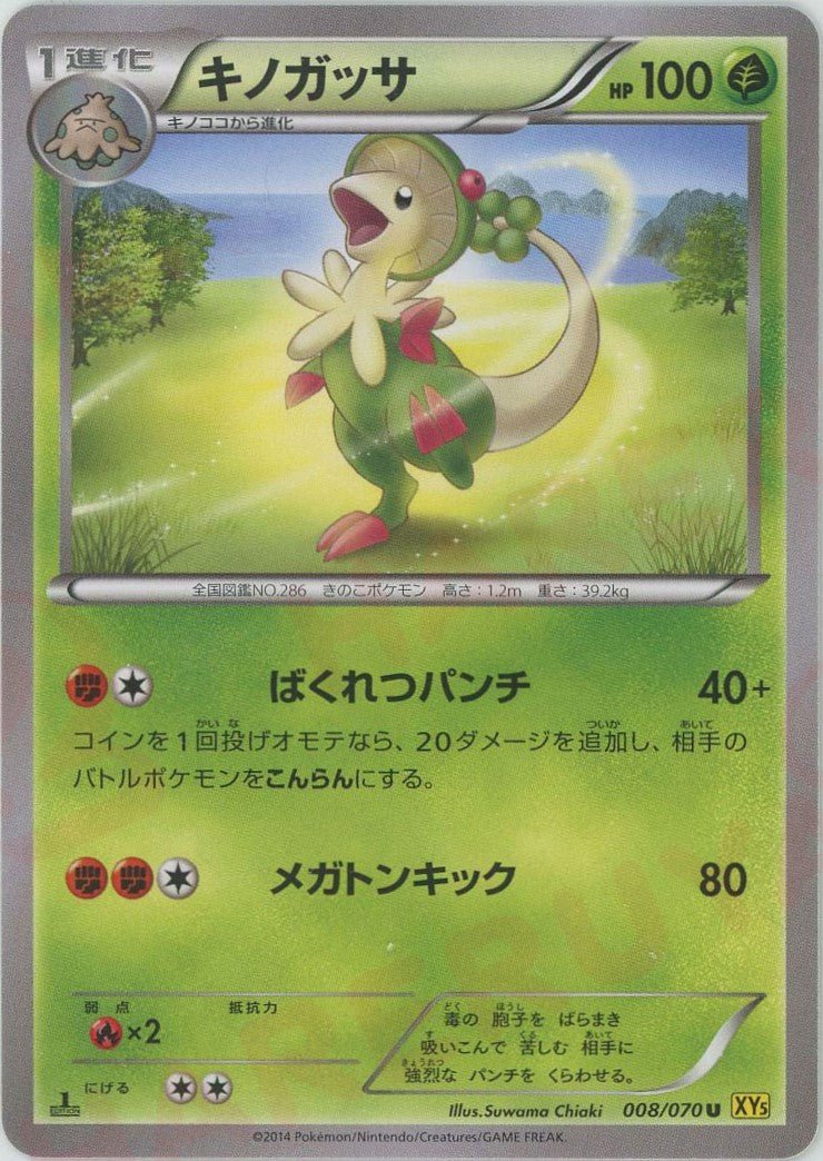キノガッサ(U){草}〈008/070〉[XY5-y] ｜販売‧買取｜ 晴れる屋2