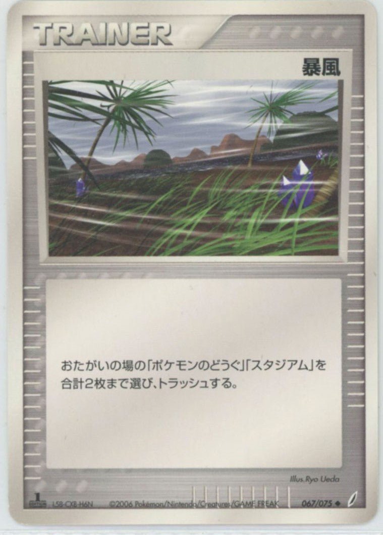 暴風(U){トレーナー}〈067/075〉[P8] ｜ポケカ販売‧買取｜ 晴れる屋2