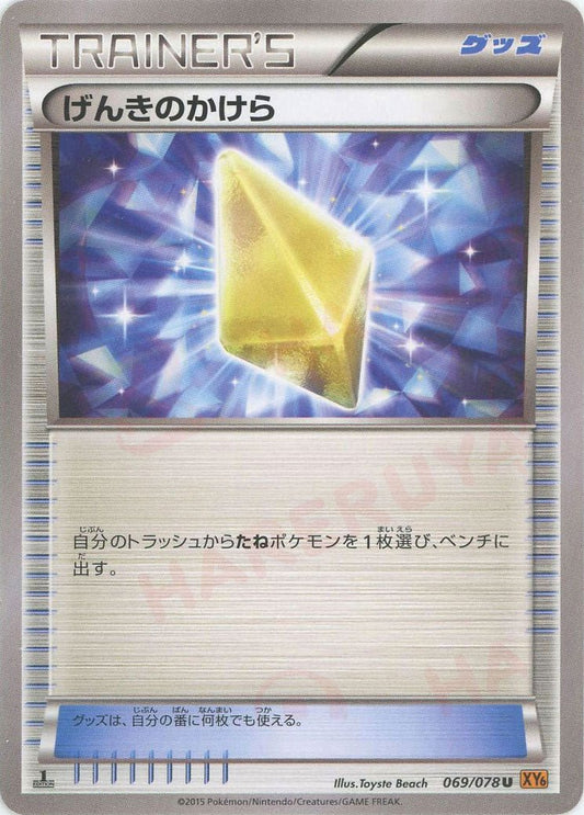 げんきのかけら(U){グッズ}〈069/078〉[XY6] ｜ポケカ販売‧買取｜ 晴れる屋2